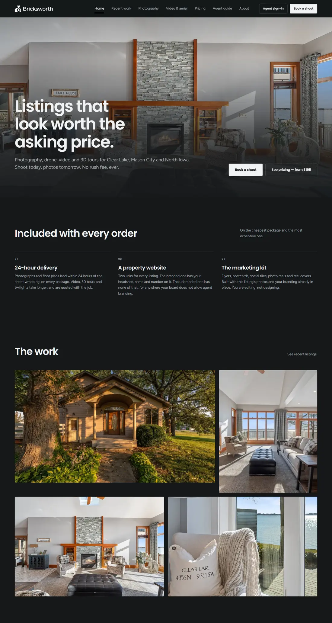 The Bricksworth Real Estate Media website